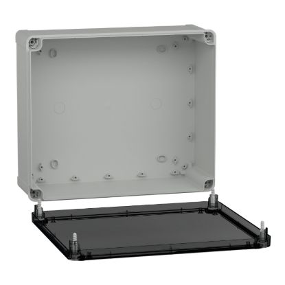 Picture of ABS box, Thalassa, IP66 IK07 RAL7035 Int.H325W275D120 Ext.H341W291D128 Transp.cover H20