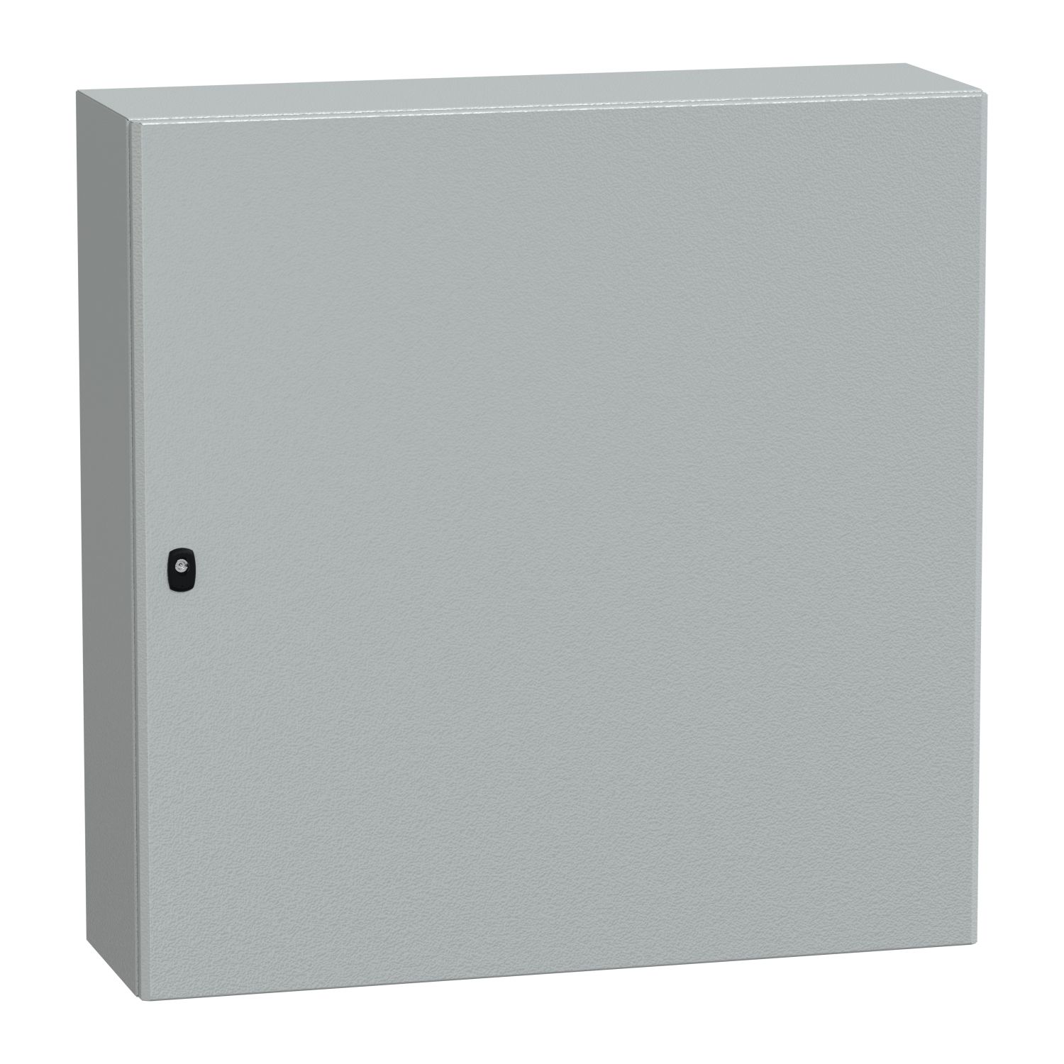 Picture of Wall mounted steel enclosure, Spacial S3D, plain door, with mounting plate, 1000x1000x300mm, IP66, IK10