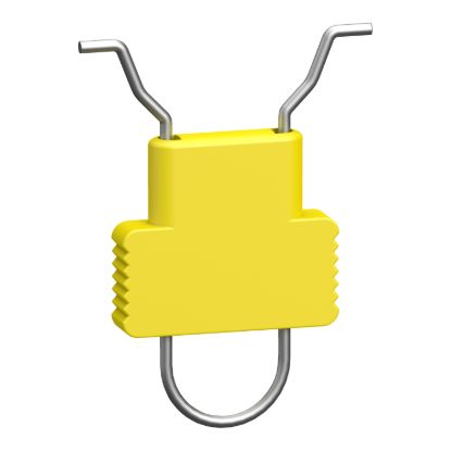 Picture of Padlocking device, Acti9, for Acti9 C120 MCB / C120NA-DC, set of 4