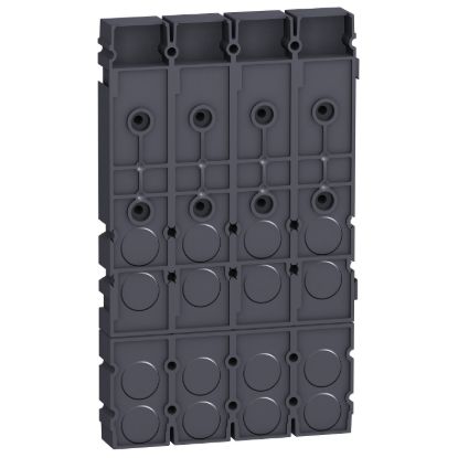 Picture of front alignment base - 3 poles/4 poles - for INV100..630/INS250
