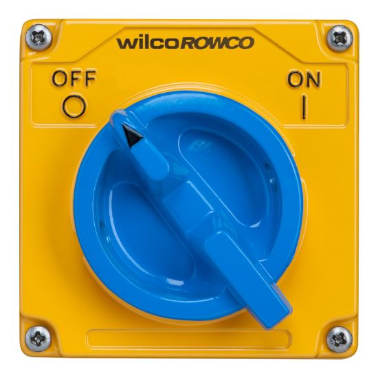 Picture of Switch, Metal Clad, 4 Pole, Made of Cast Aluminium, 32A, 415V, Less Enclosure