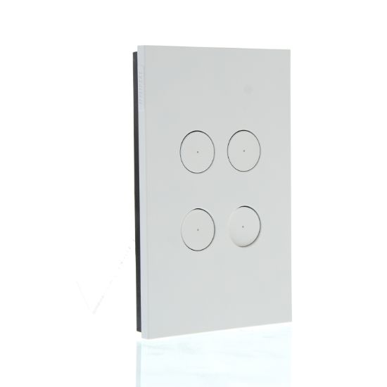 Picture of Grid and Cover, Saturn Zen, 4 Gang, Less Mechanism