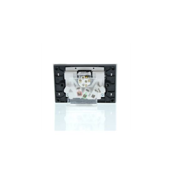 Picture of Double Power Point, Saturn Zen, With Extra Switch Horizontal Mount, 250V, 10A