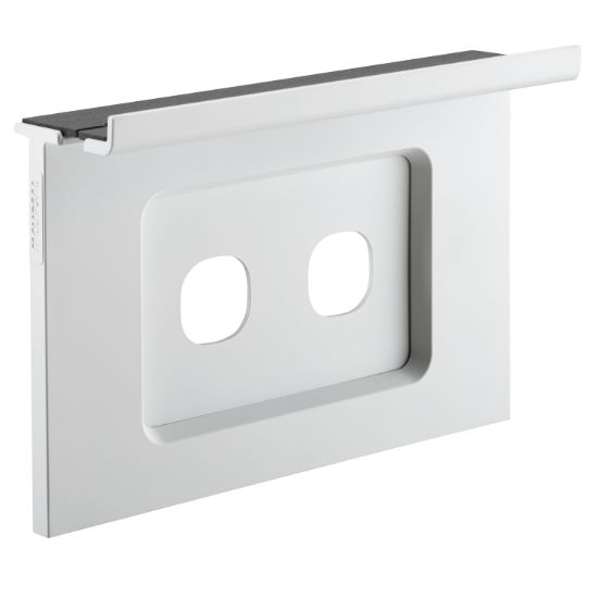 Picture of Dual USB Charging Shelf, Saturn Zen, Horizontal Mount