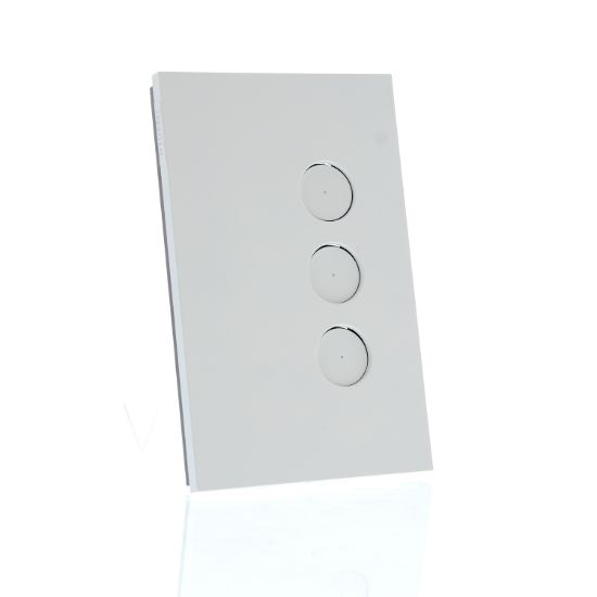 Picture of Grid and Cover, Saturn Zen, 3 Gang, Less Mechanism