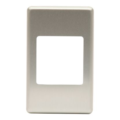 Picture of Switch Cover Plate; Metal, Stainless Steel