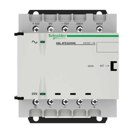 Picture of rectified and filtered power supply - 1 or 2-phase - 400 V AC - 24 V - 4 A