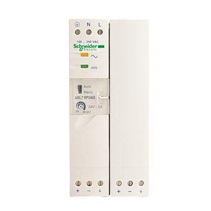 Picture of Regulated Switch Power Supply, Phaseo ABL7 ABL8, 1 or 2 phase, 100.240V AC 12V, 5A