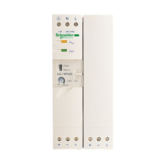 Picture of Regulated Switch Power Supply, Phaseo ABL7 ABL8, 1 or 2 phase, 100.240V AC 12V, 5A