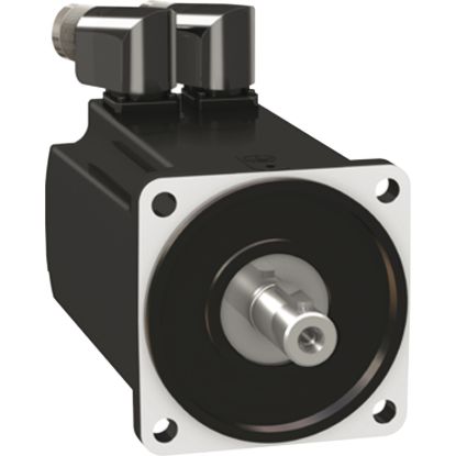 Picture of servo motor BMH, Lexium 32, 6.2Nm, 6000rpm, keyed shaft, with brake, IP54, 128 multiturn encoder