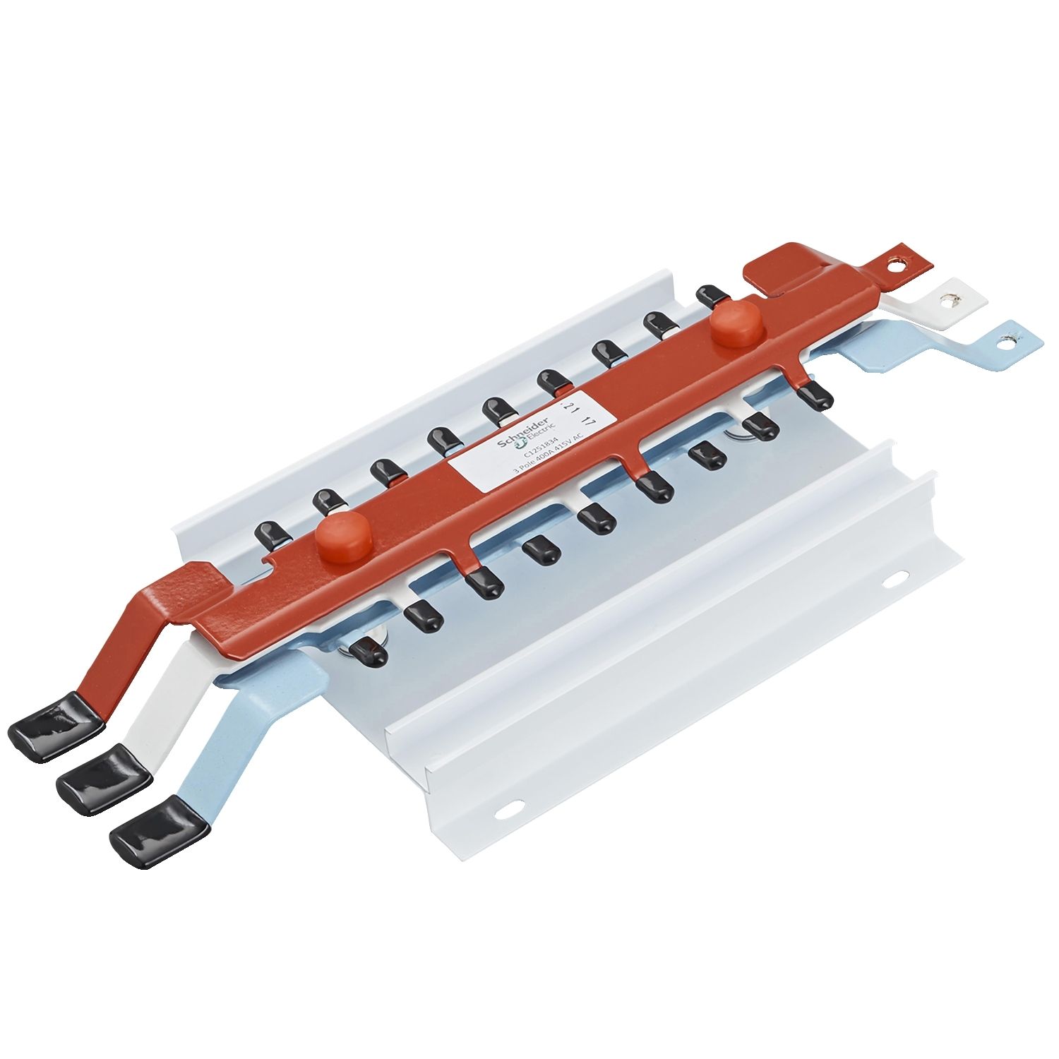 Picture of MSC Chassis 3PH, Acti9, 250A, 27mm for C120 MCB 30 poles, Dual Feed