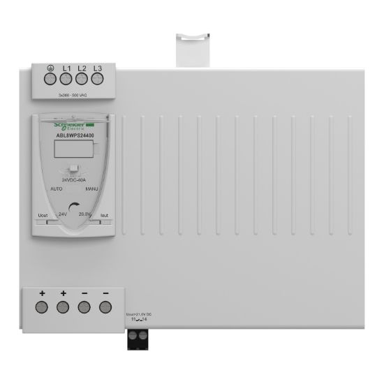Picture of Regulated Switch Power Supply, Phaseo ABL7 ABL8, 3 phase, 380..500V, 24V, 40A