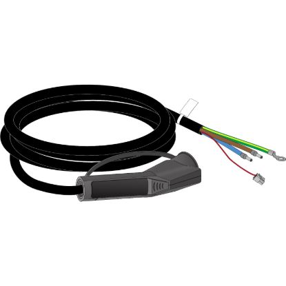 Picture of Attached cable, EVlink Smart Wallbox, T1 32A 1-Ph IEC 4,5m