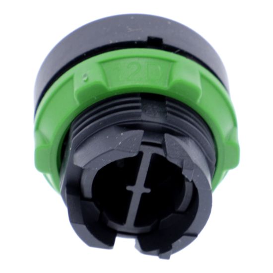 Picture of Push button head, Harmony XB5, plastic, flush, white, 22mm, spring return, unmarked