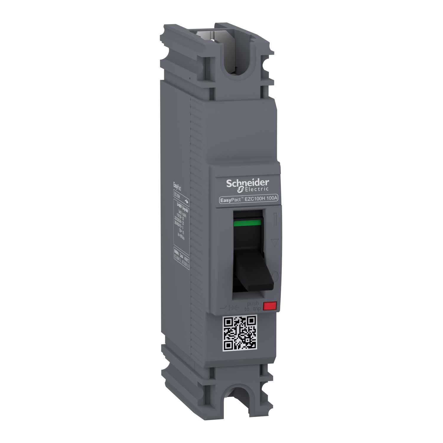 Picture of circuit breaker,EasyPact EZC100H ,TMD, 40A ,1 pole 1d