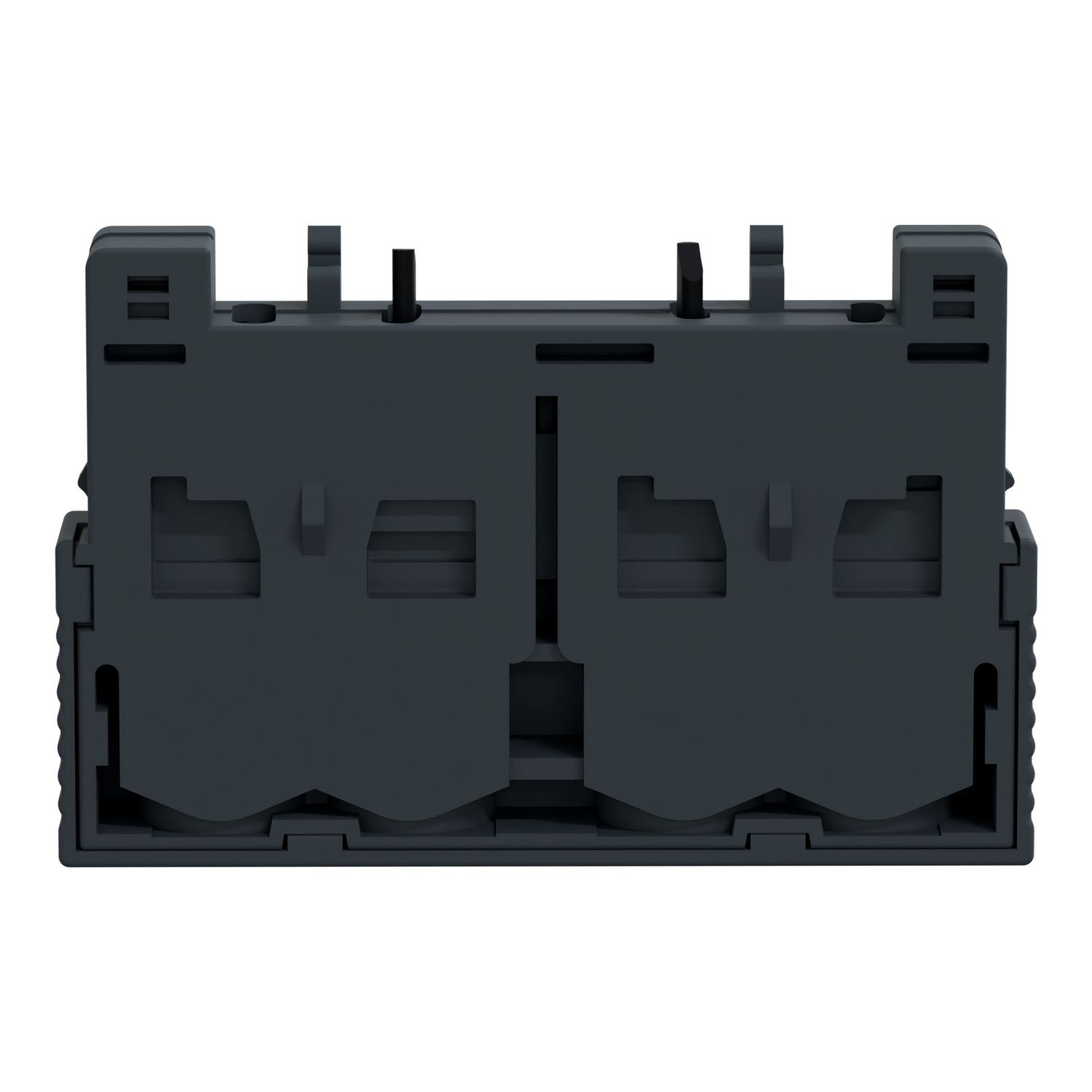 Picture of Auxiliary contact block,TeSys Deca,1NO(fault)+1NO,front mounting,for GV2/GV3P/GV3L