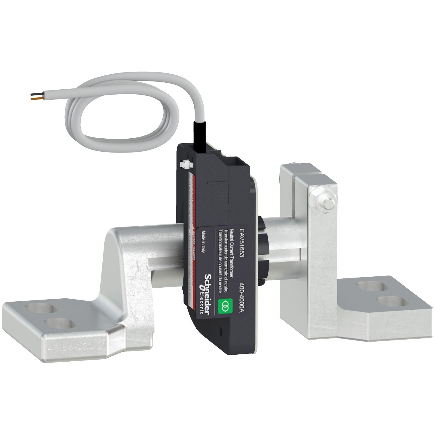 Picture of External current sensor, MasterPact MTZ1, neutral and residual earth fault protection, rating 100A-250A, spare part