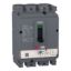 Picture of circuit breaker, EasyPact CVS160F, 36kA at 415VAC, 150A, MA trip unit, 3P3d
