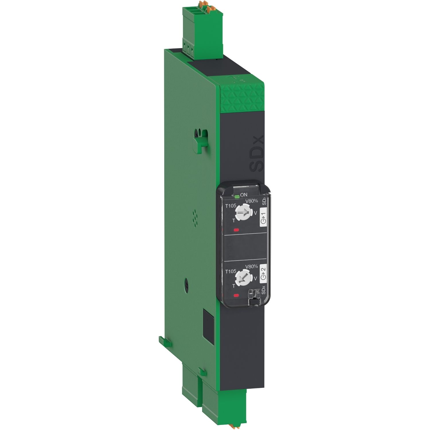 Picture of SDx module, ComPacT NSXm, earth leakage circuit breaker status SDT/SDV, 2 NO/NC contacts