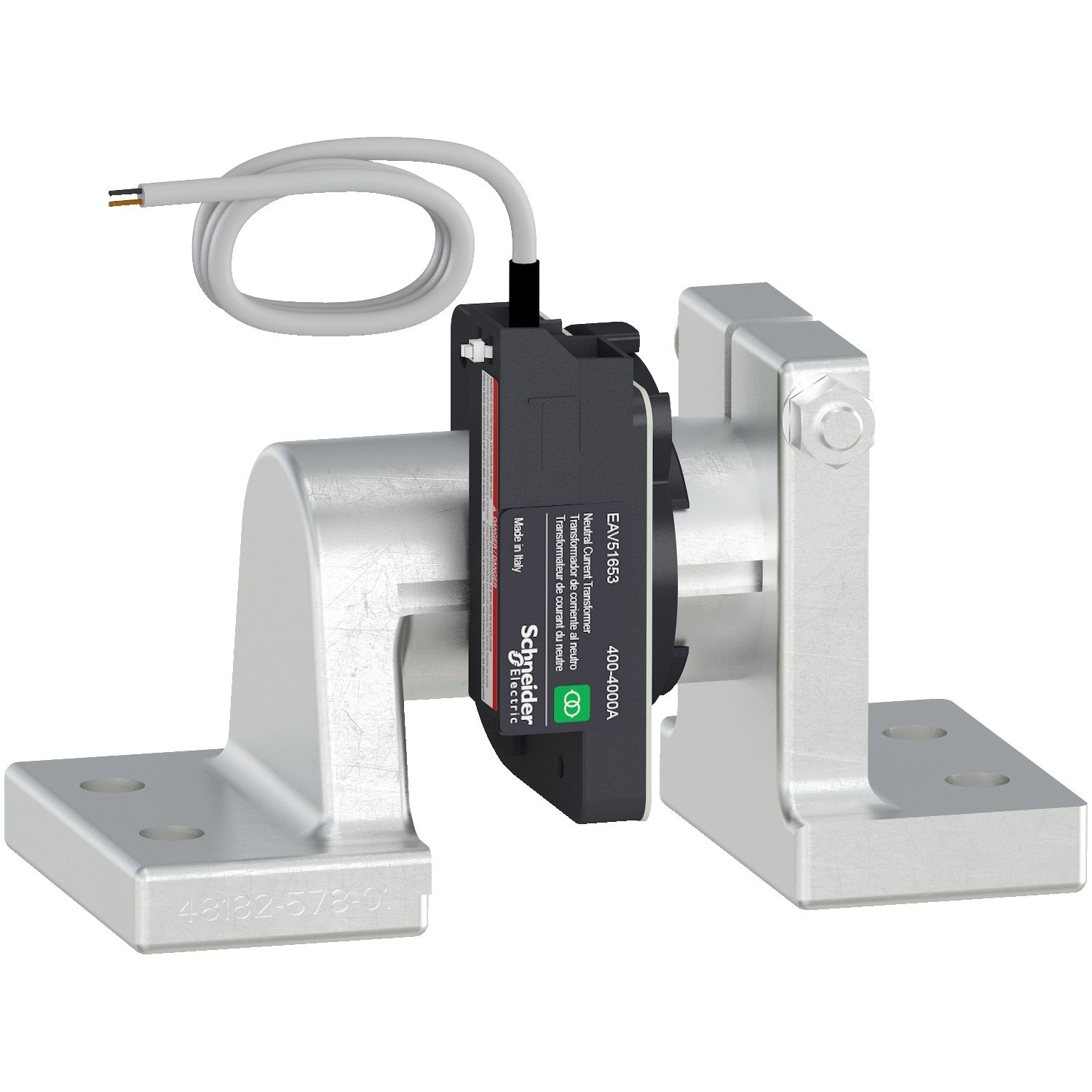 Picture of External current sensor, MasterPact MTZ2, earth fault protection, sensor rating 400A-2000A, spare part