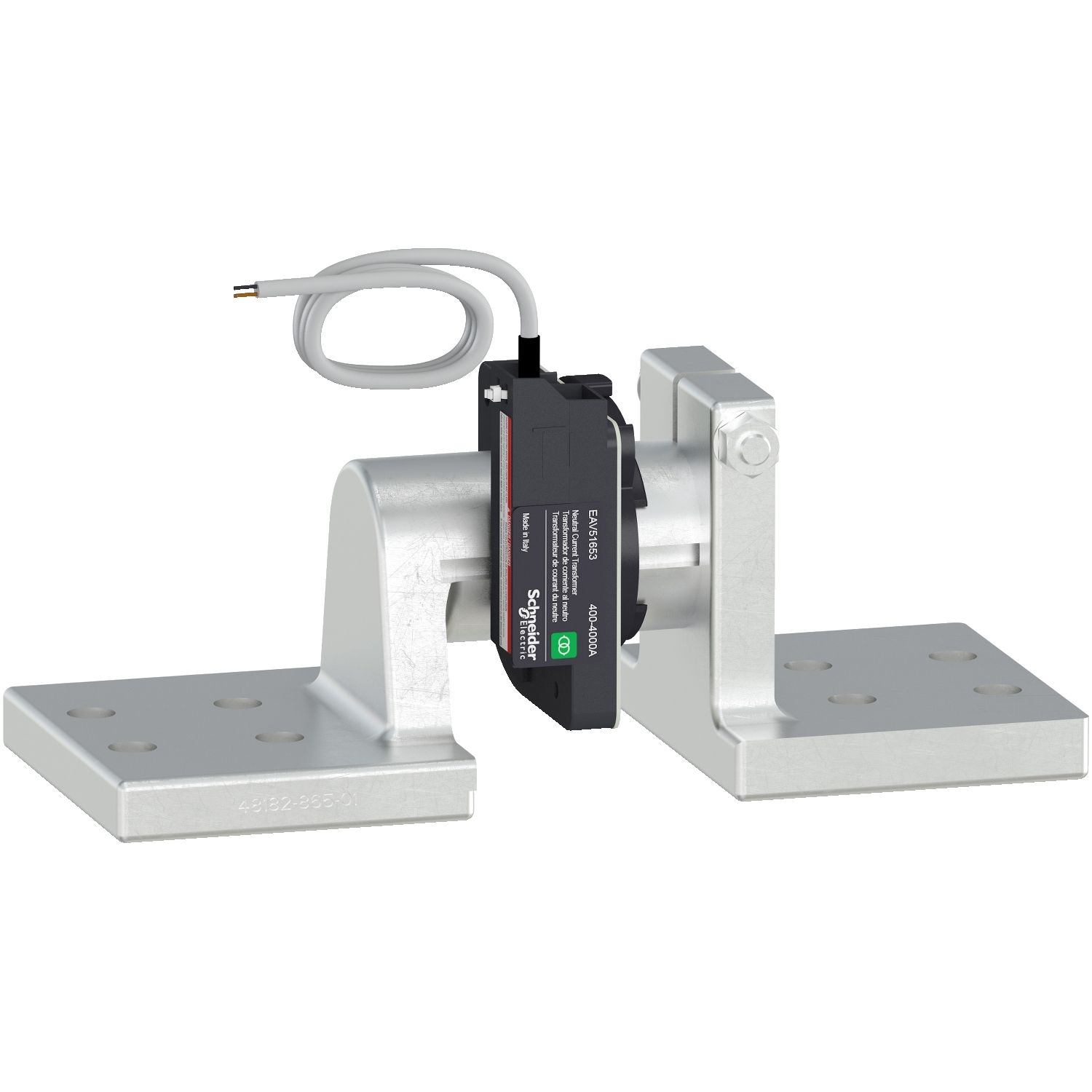 Picture of External current sensor, MasterPact MTZ2, earth fault protection, sensor rating 1000A-4000A, spare part