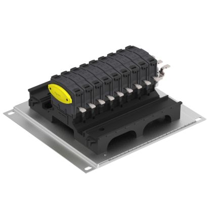 Picture of Panel Fixing Pan Assembly, Acti9, 6 ways TP&N