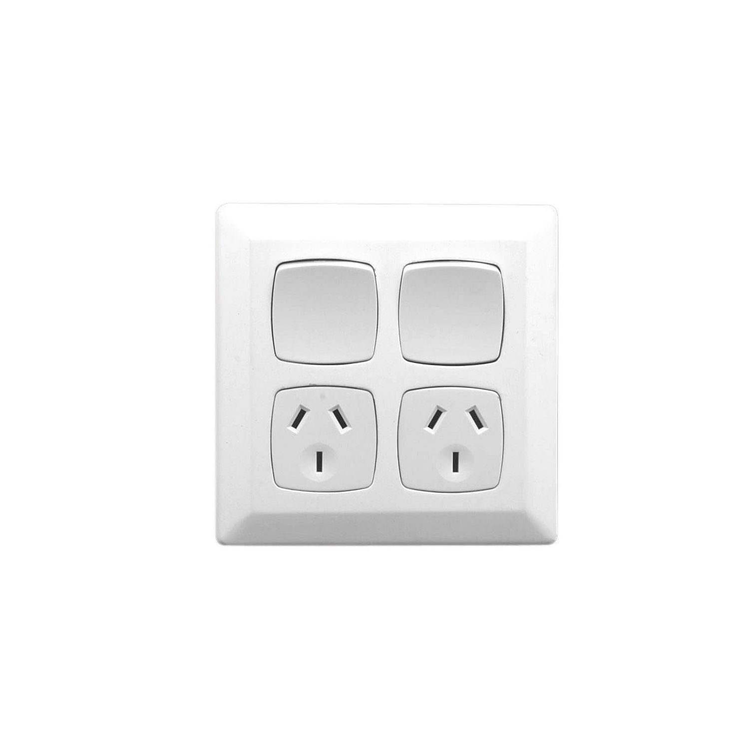 Picture of SWITCHED SOCKET TWIN 10A 250V