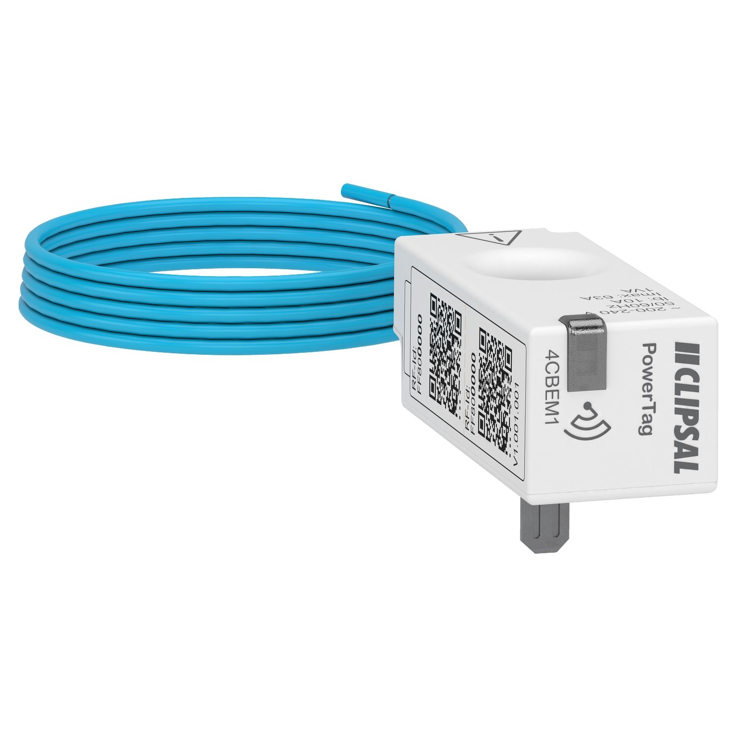 Picture of Energy sensor Wiser Energy Monoconnect 63A 1P+Wire top and bottom, PowerTag, 63A 1P+Wire top and bottom