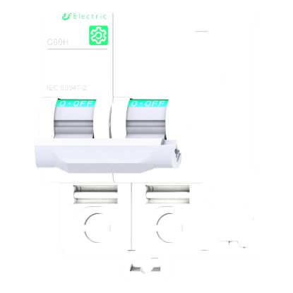 Picture of Miniature circuit breaker (MCB), Multi9 C60H, 2P, 32A, C curve, 15kA (IEC/EN 60947-2)
