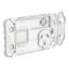 Picture of Grid Socket Switch, Clipsal Iconic, Horizontal Single, 1Ex10AX, 10A, 250V