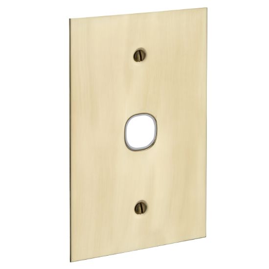 Picture of Switch Grid Plate and Cover, Metal Plate Series, 1 Gang, BBSL Style, Less Mechanism, Over Size