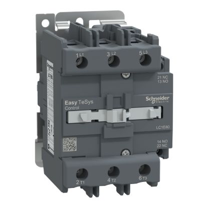 Picture of Contactor,Easy TeSys Control,LC1E,3P(3NO),AC-3,<=440V,80A,110V AC coil,50Hz