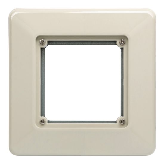 Picture of Flush Surround 1-Gang, 1 x 1 Configuration, Grey