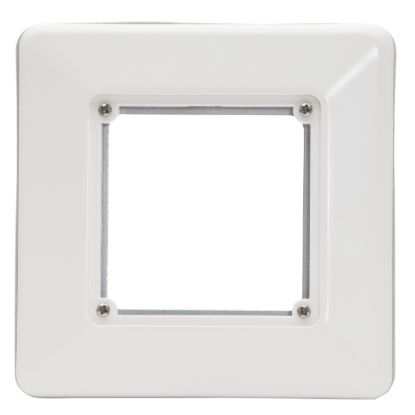 Picture of Flush Surround 1-Gang, 1 x 1 Configuration, Resistant White