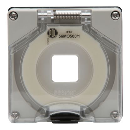 Picture of Module Cover, 1 Aperture, Single, Grey