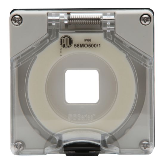 Picture of Module Cover, 1 Aperture, Single, Grey