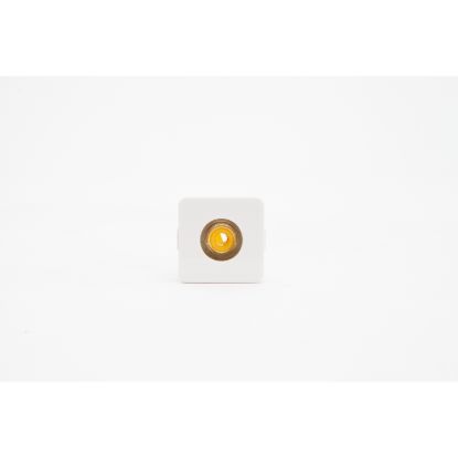 Picture of RCA Audio Socket; Yellow Socket, White