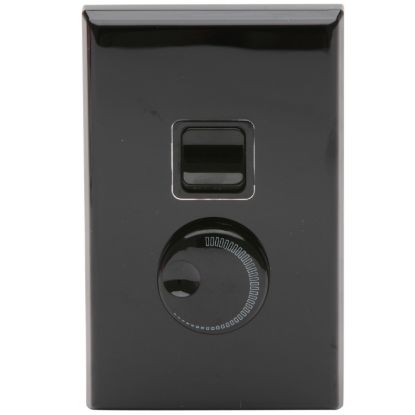Picture of Universal Dimmer Switch; 20 - 450W, Black