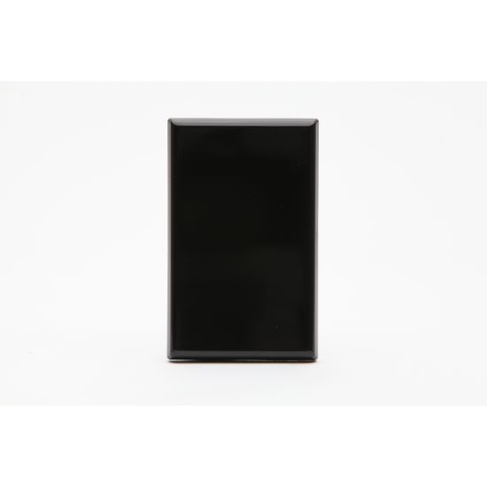 Picture of Blank Switch Plate; Black