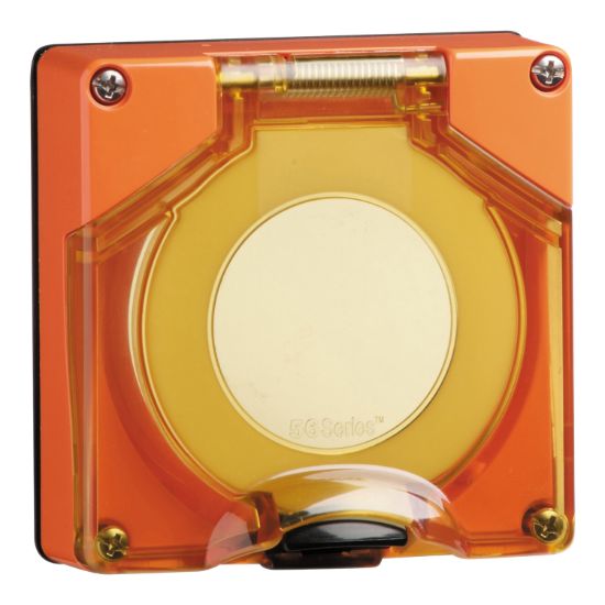 Picture of Socket Cover, Resistant Orange