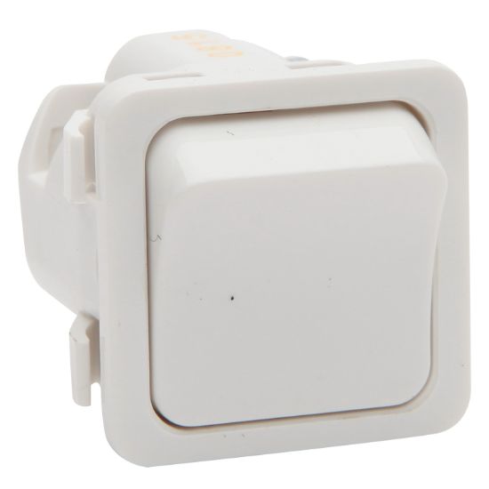 Picture of Switch 600 Series Mechanism - Single-pole - 1-gang - Marked OFF-AIRCON - 250 V - 32 A / 20 AX - White