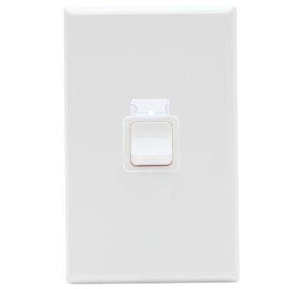 Picture of Switch 600 Series - Assembled - Vertical - 1-gang - 250 V - 32 A / 20 AX - White