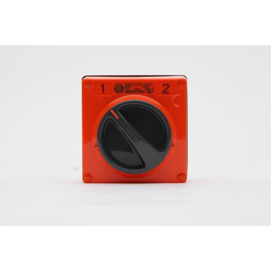 Picture of Switch, 10A, 240V, 2-Way, 1-Pole, Resistant Orange