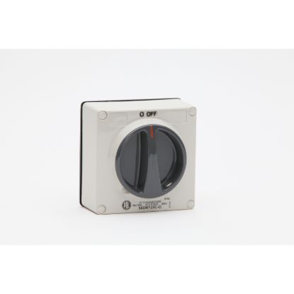 Picture of Switch - Intermediate Changeover, 20A, 500V, 1-Pole, Grey