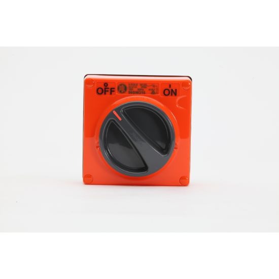 Picture of Switch, 16A, 500V, 3-Pole, Resistant Orange