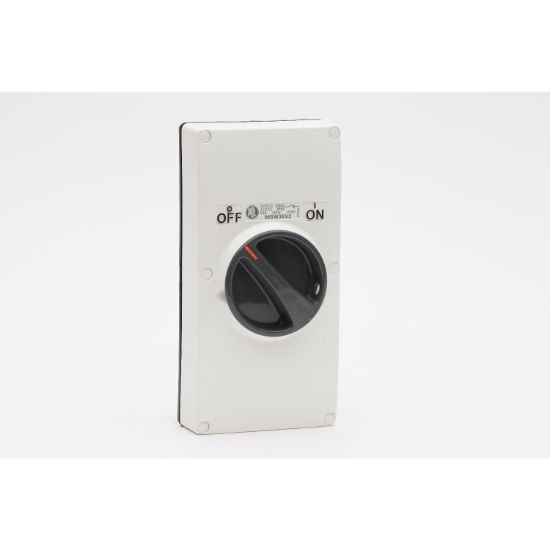 Picture of Switch, 63A, 415V, 3-Pole, 2-Gang, Resistant White