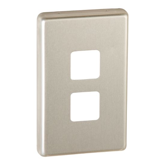 Picture of Cover Switch 600 Series - 2-gang - Stainless Steel