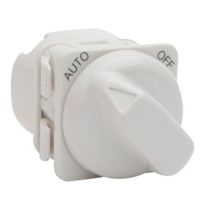 Picture of Switch 600 Series Mechanism - Rotary - Single-pole - Marked LIGHT - 240 V - 16 A - White