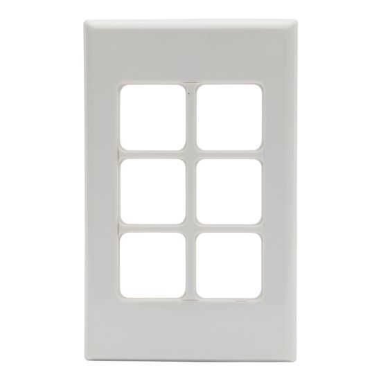 Picture of Cover Switch 600 Series - 6-gang - White