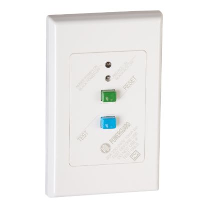 Picture of RCD Flush Plate 600 Series - 10mA trip - 240 V - 20 A - White